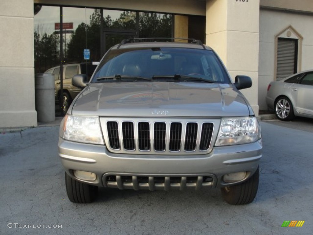 2001 Grand Cherokee Limited - Champagne Pearl / Agate photo #6