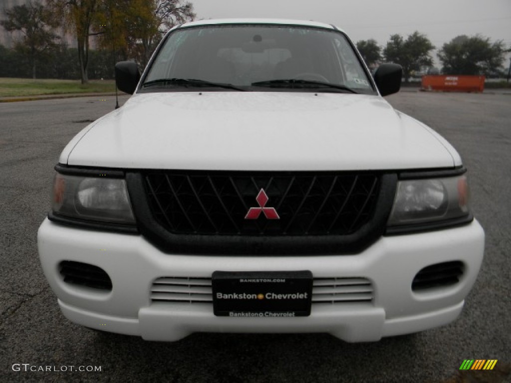 2001 Montero Sport ES - Alpine White / Gray photo #2