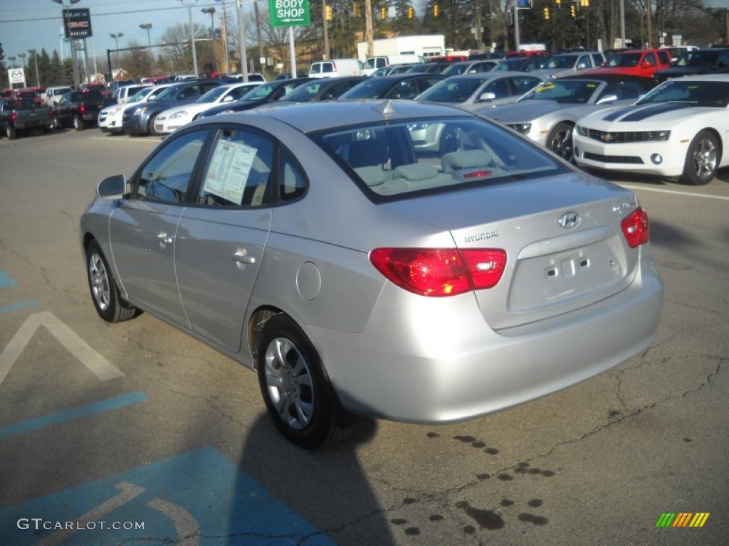 2009 Elantra GLS Sedan - Quicksilver / Gray photo #5