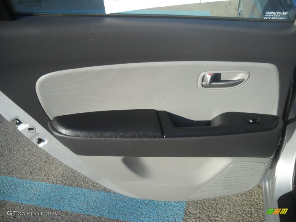 2009 Elantra GLS Sedan - Quicksilver / Gray photo #12