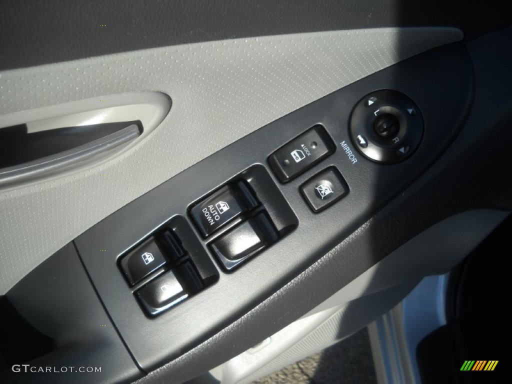 2009 Elantra GLS Sedan - Quicksilver / Gray photo #16