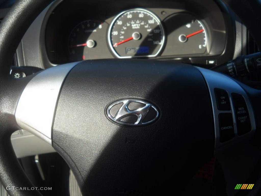 2009 Elantra GLS Sedan - Quicksilver / Gray photo #19