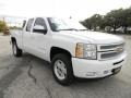 2012 Summit White Chevrolet Silverado 1500 LT Extended Cab 4x4  photo #2