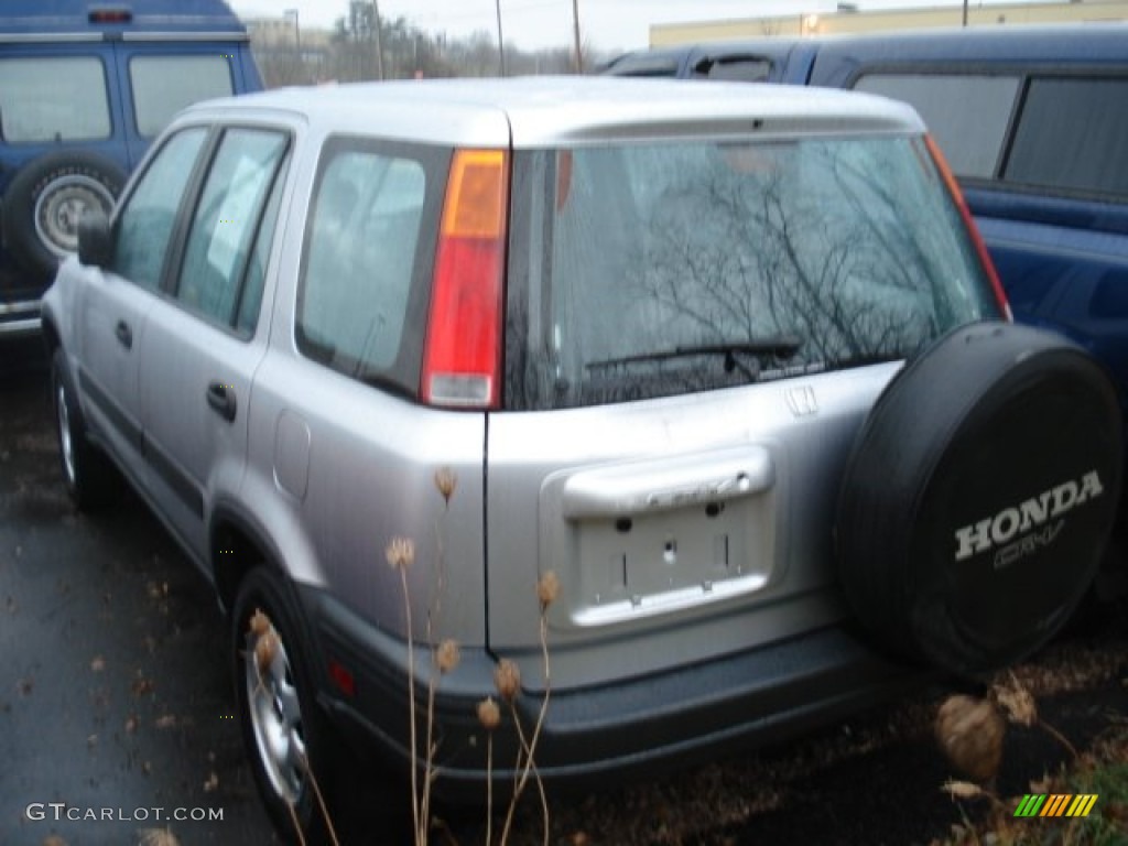 2001 CR-V LX 4WD - Satin Silver Metallic / Dark Gray photo #6