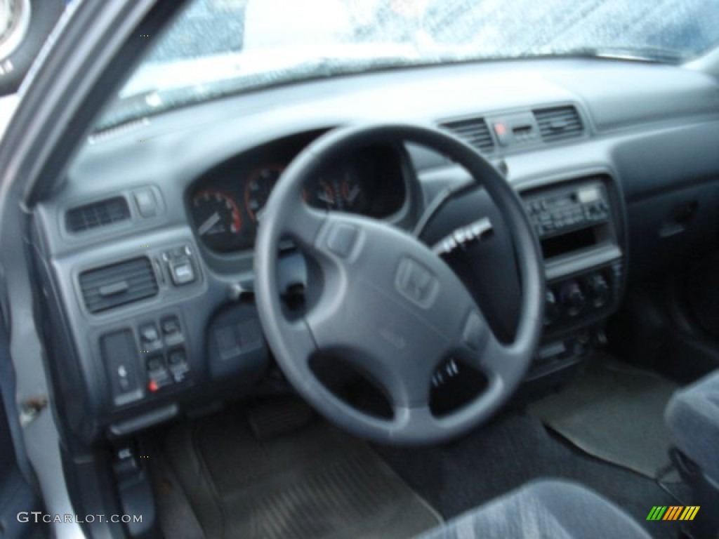 2001 CR-V LX 4WD - Satin Silver Metallic / Dark Gray photo #8