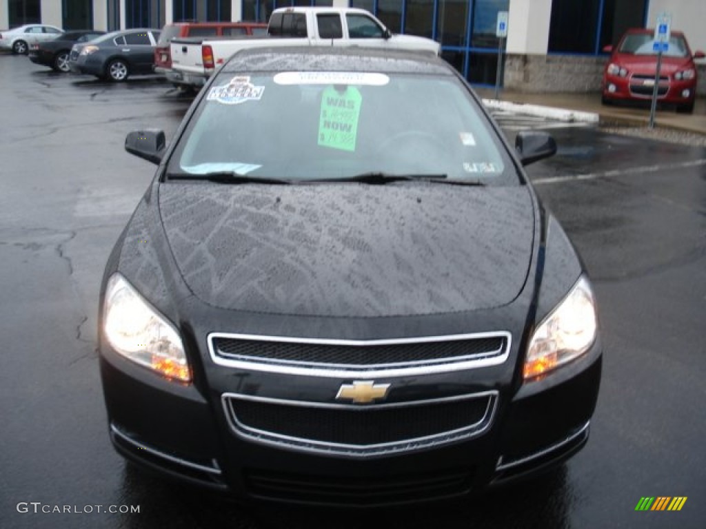 2008 Malibu LT Sedan - Black Granite Metallic / Ebony photo #2