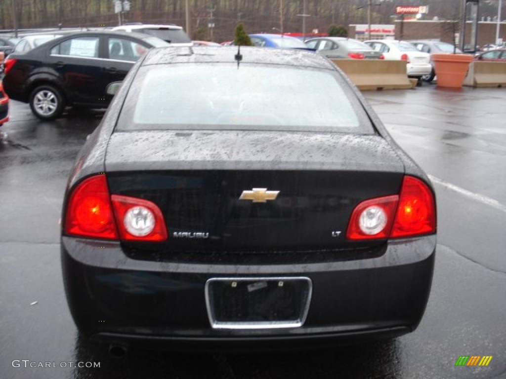 2008 Malibu LT Sedan - Black Granite Metallic / Ebony photo #6