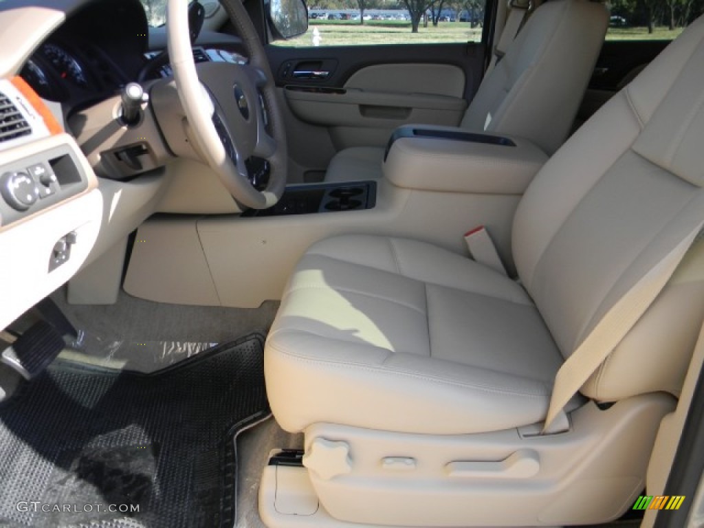 2012 Suburban LT - Gold Mist Metallic / Light Cashmere/Dark Cashmere photo #7