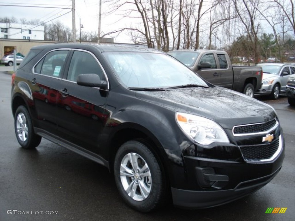 2012 Equinox LT AWD - Black Granite Metallic / Jet Black photo #2