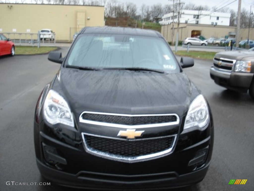 2012 Equinox LT AWD - Black Granite Metallic / Jet Black photo #3