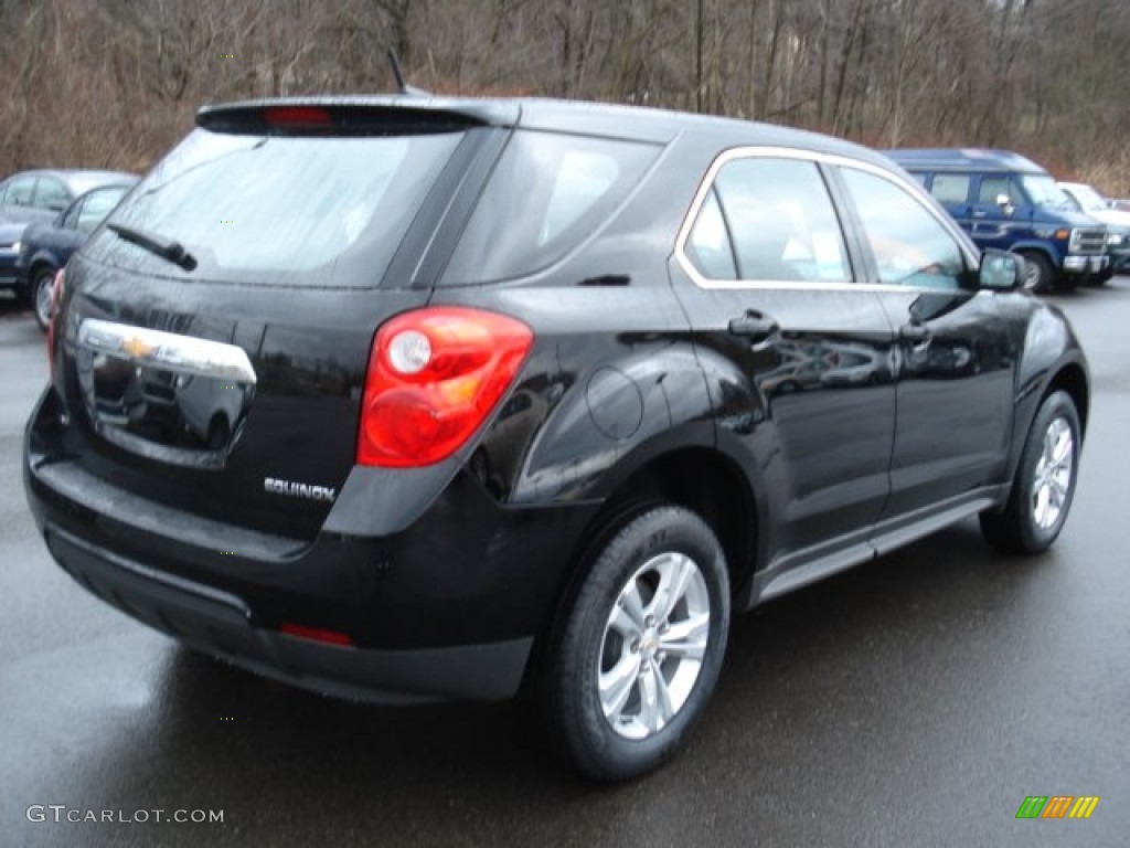 2012 Equinox LT AWD - Black Granite Metallic / Jet Black photo #8