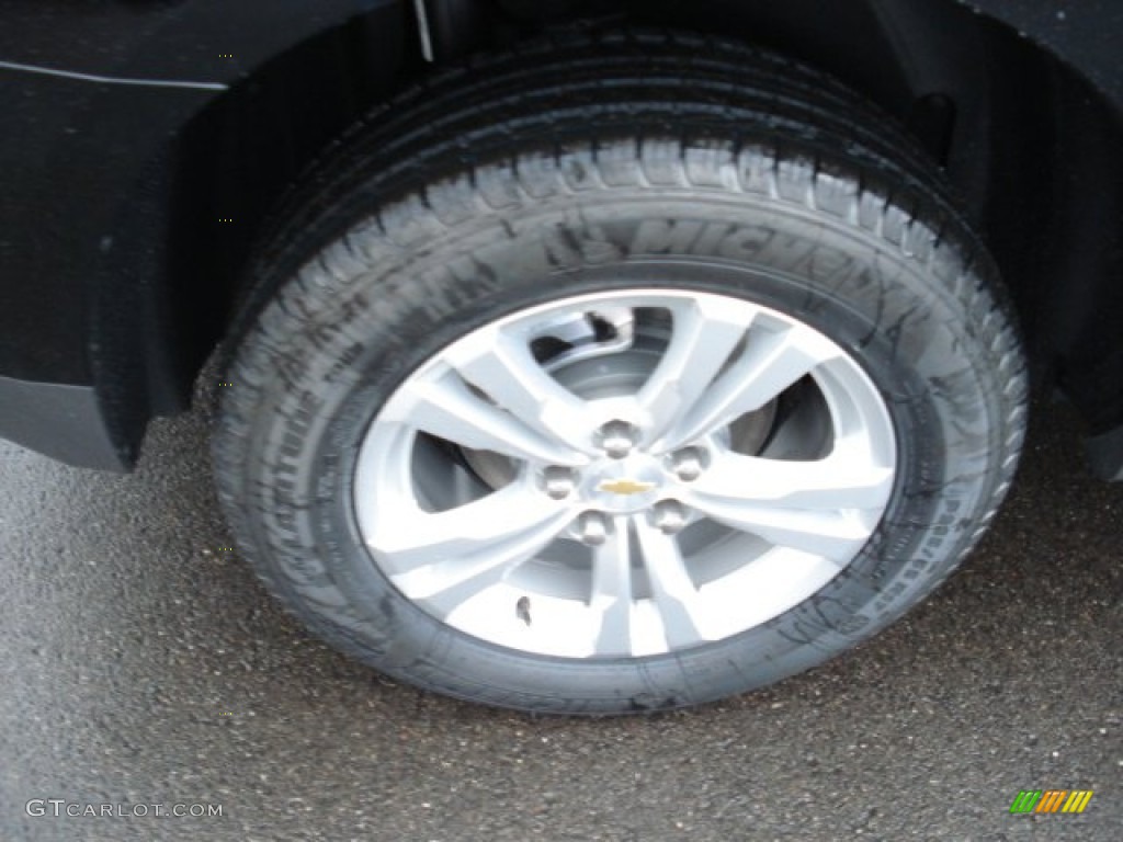 2012 Equinox LT AWD - Black Granite Metallic / Jet Black photo #9