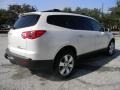 2012 White Diamond Tricoat Chevrolet Traverse LT  photo #3