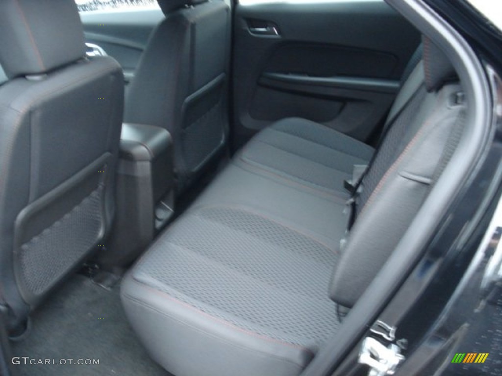 2012 Equinox LT AWD - Black Granite Metallic / Jet Black photo #13