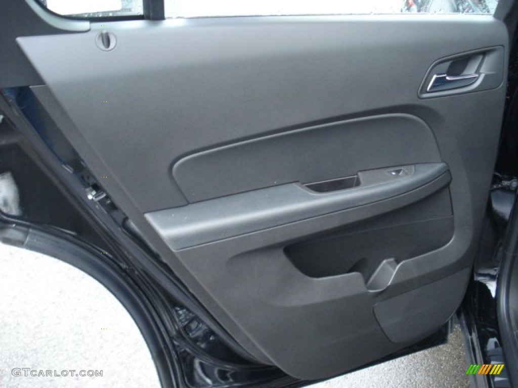 2012 Equinox LT AWD - Black Granite Metallic / Jet Black photo #14