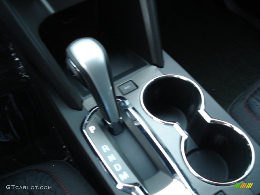 2012 Equinox LT AWD - Black Granite Metallic / Jet Black photo #18