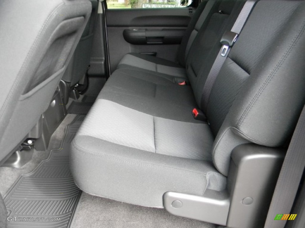 2012 Silverado 1500 LT Crew Cab - White Diamond Tricoat / Ebony photo #7