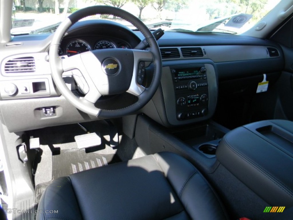 2012 Silverado 1500 LTZ Crew Cab - Summit White / Ebony photo #9