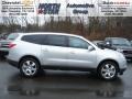 2012 Silver Ice Metallic Chevrolet Traverse LT AWD  photo #1