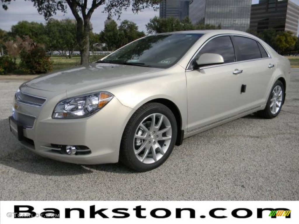 2012 Malibu LTZ - Gold Mist Metallic / Cocoa/Cashmere photo #1