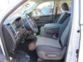 Dark Slate Gray/Medium Graystone 2012 Dodge Ram 1500 ST Quad Cab 4x4 Interior Color