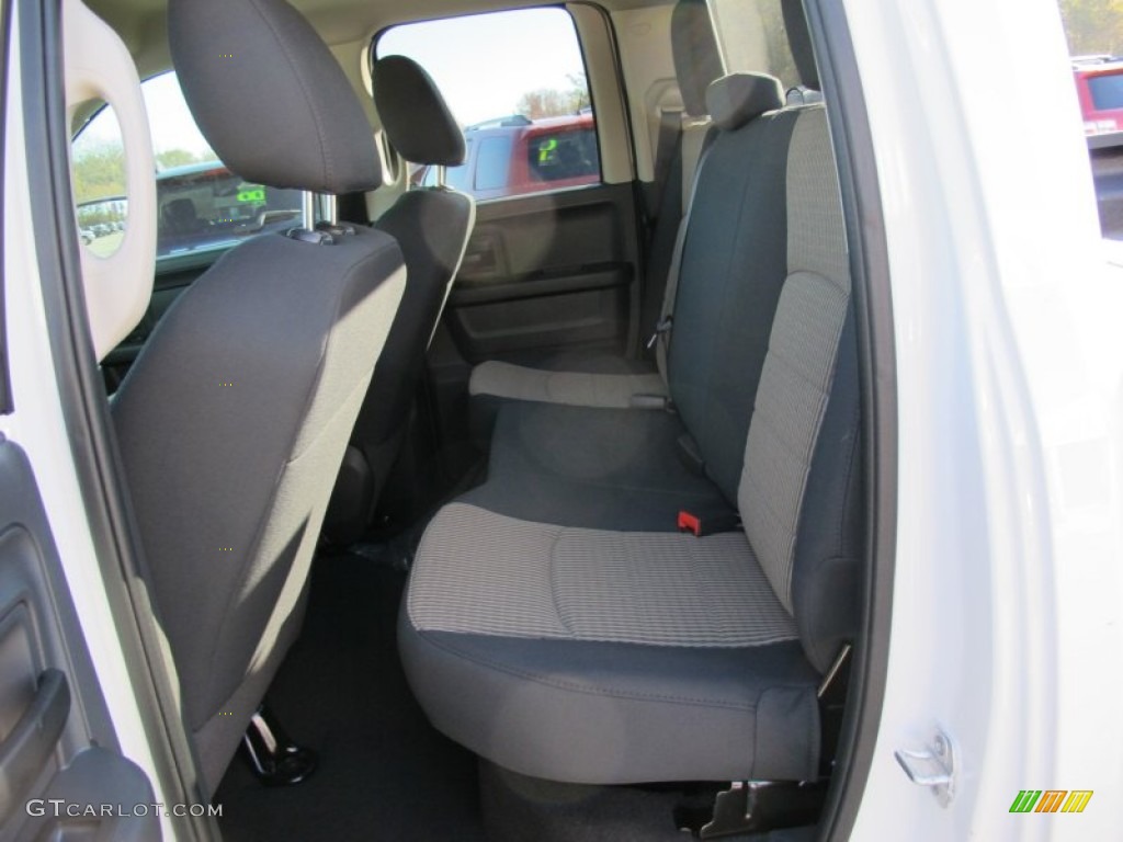 Dark Slate Gray/Medium Graystone Interior 2012 Dodge Ram 1500 ST Quad Cab 4x4 Photo #58220352