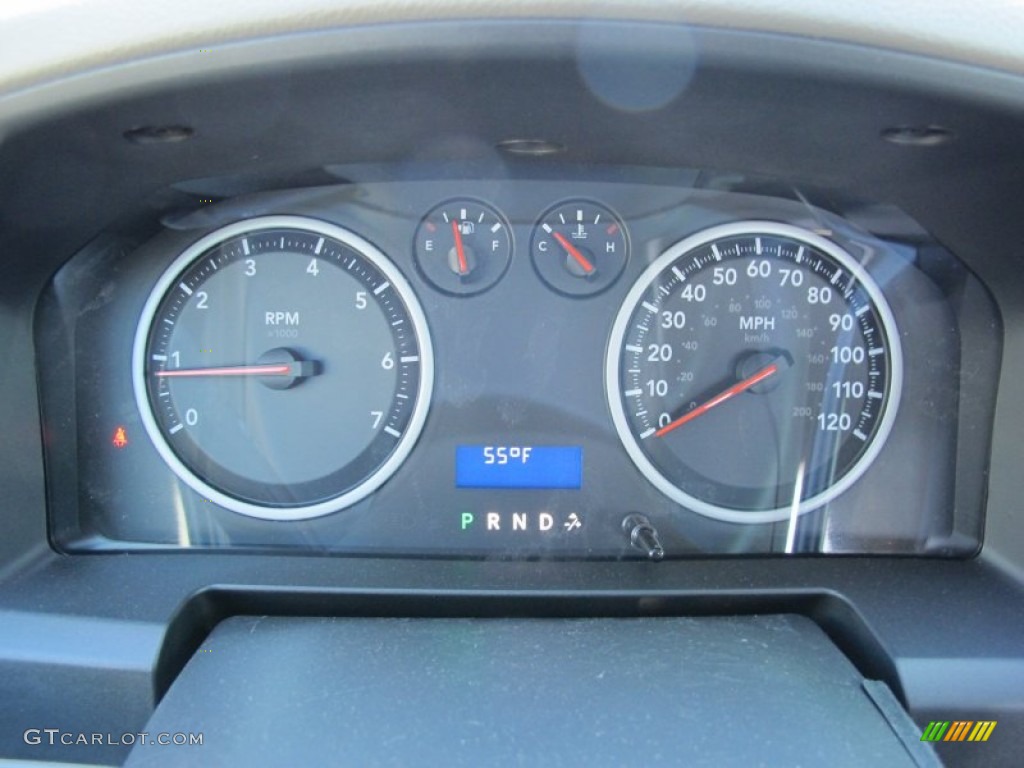 2012 Dodge Ram 1500 ST Quad Cab 4x4 Gauges Photo #58220430