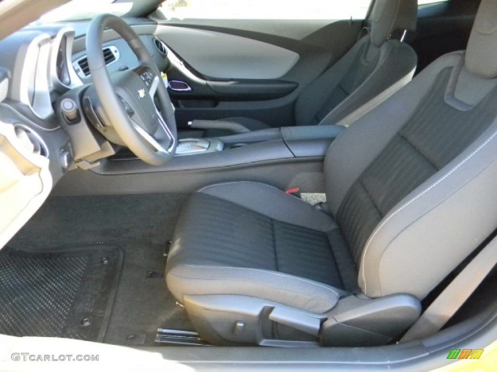 Black Interior 2012 Chevrolet Camaro LS Coupe Photo #58221532