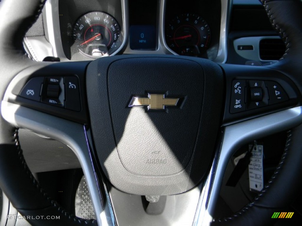 2012 Camaro LT Coupe - Black / Black photo #11