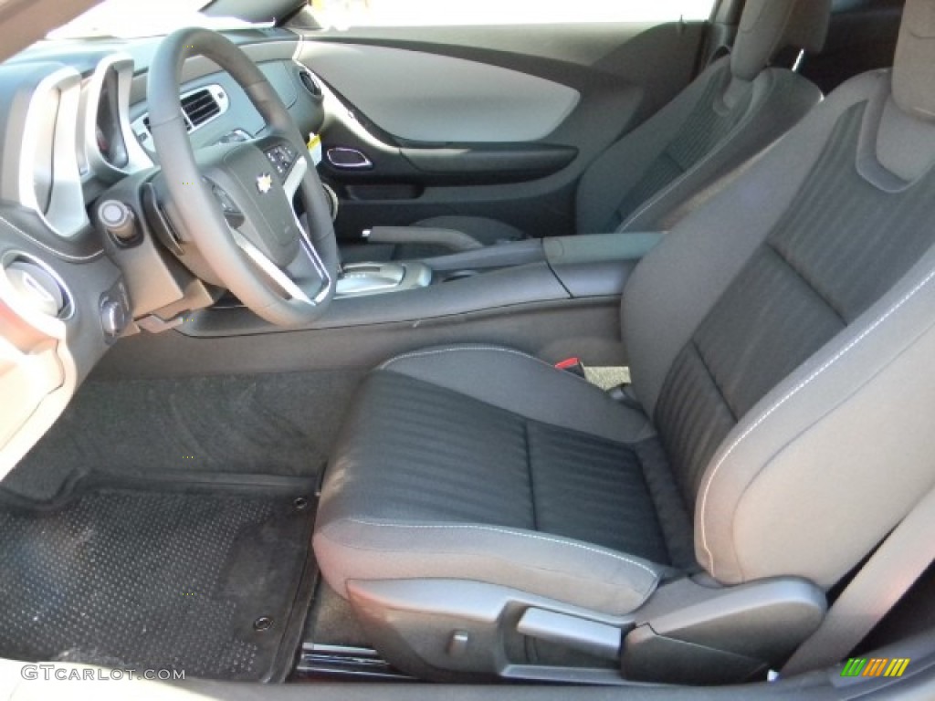 Black Interior 2012 Chevrolet Camaro LS Coupe Photo #58222499