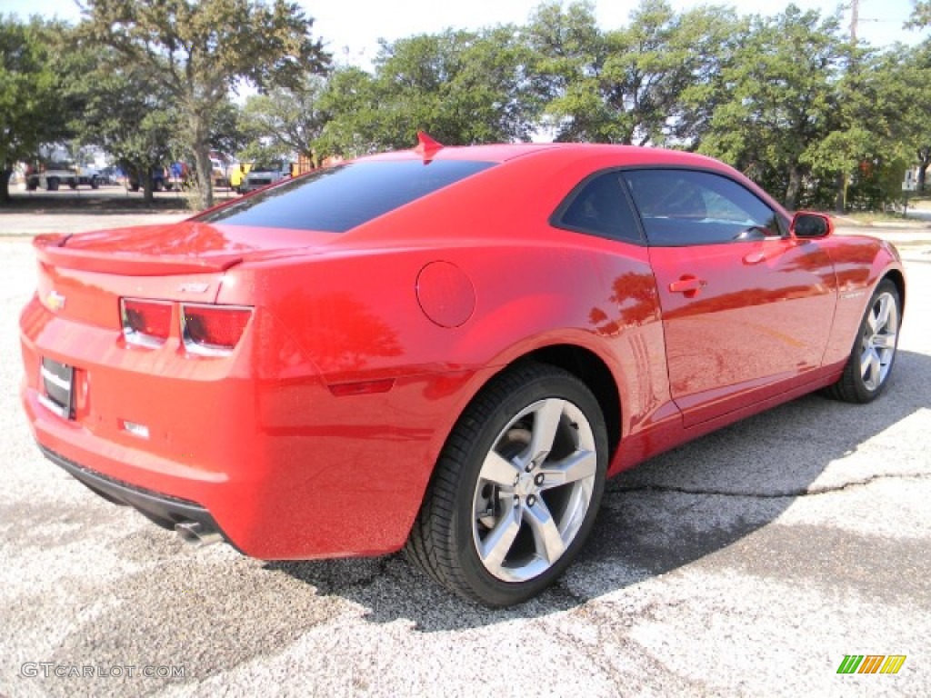 2012 Camaro LT/RS Coupe - Victory Red / Black photo #3