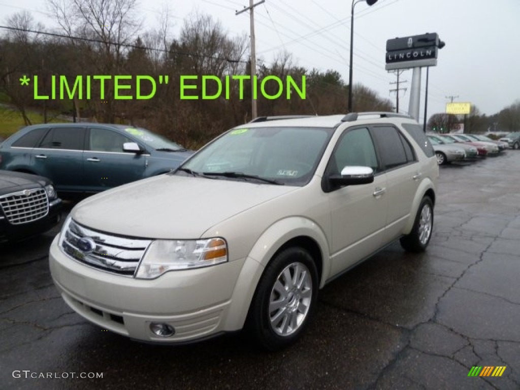 2008 Taurus X Limited AWD - Light Sage Metallic / Medium Light Stone photo #1