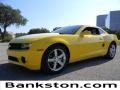 2012 Rally Yellow Chevrolet Camaro LT Coupe  photo #1