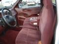 Cordovan 1997 Ford F150 XL Regular Cab Interior Color
