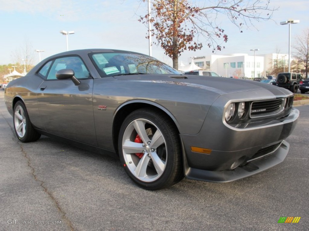 2012 Challenger SRT8 392 - Tungsten Metallic / Dark Slate Gray photo #4