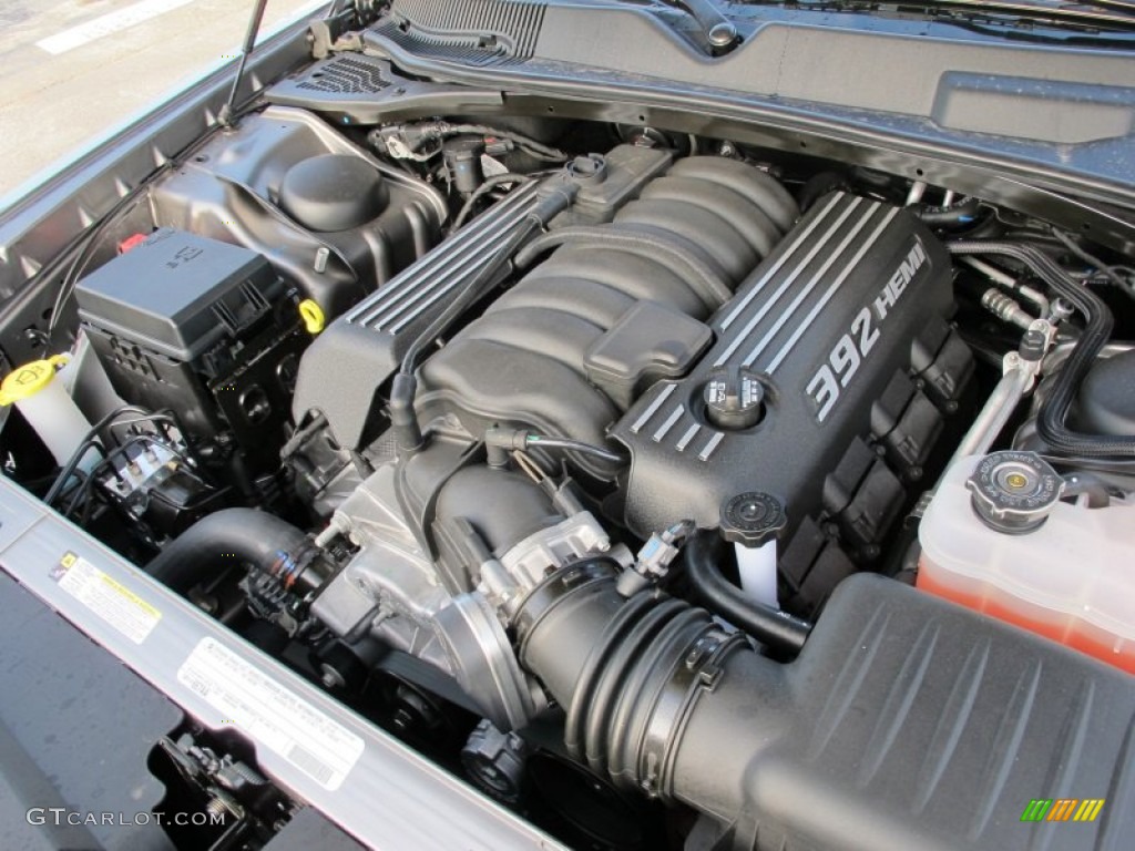 2012 Dodge Challenger SRT8 392 6.4 Liter SRT HEMI OHV 16-Valve MDS V8 Engine Photo #58223983