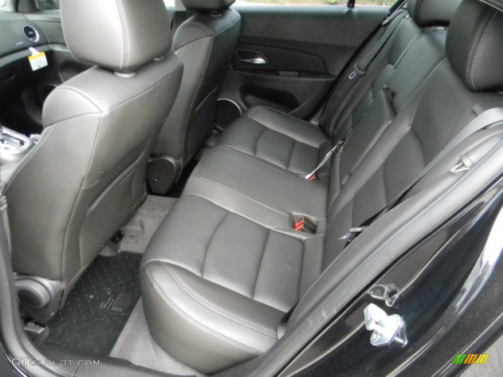 Jet Black Interior 2012 Chevrolet Cruze LTZ/RS Photo #58224510