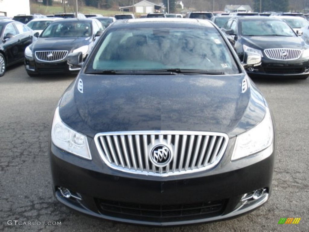 Carbon Black Metallic 2012 Buick LaCrosse FWD Exterior Photo #58224599