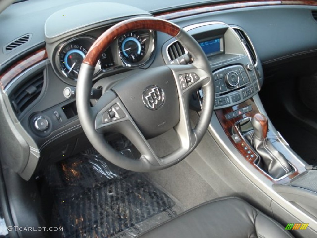 2012 Buick LaCrosse FWD Ebony Dashboard Photo #58224665