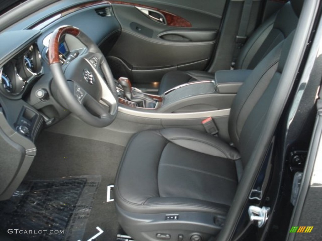 Ebony Interior 2012 Buick LaCrosse FWD Photo #58224672