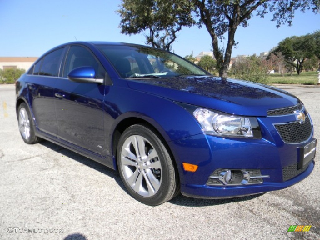 Blue Topaz Metallic 2012 Chevrolet Cruze LTZ/RS Exterior Photo #58224687