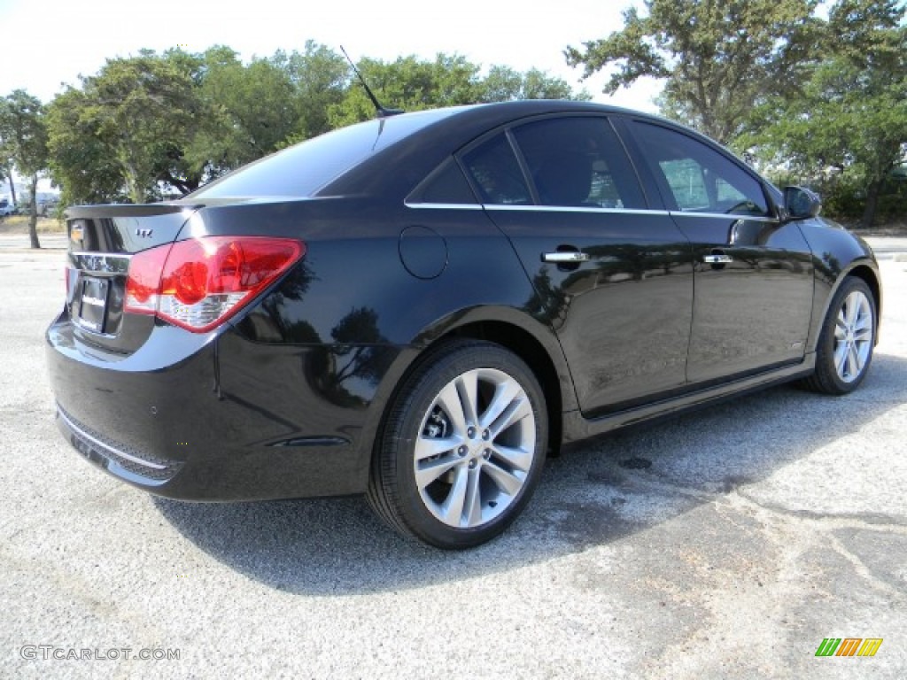 2012 Cruze LTZ/RS - Black Granite Metallic / Jet Black photo #3