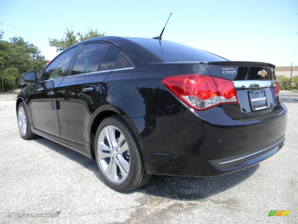 2012 Cruze LTZ/RS - Black Granite Metallic / Jet Black photo #4