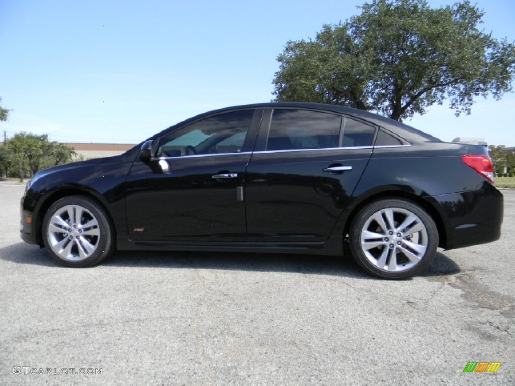 Black Granite Metallic 2012 Chevrolet Cruze LTZ/RS Exterior Photo #58224921