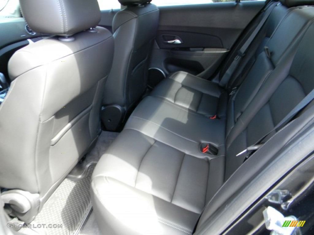 2012 Cruze LTZ/RS - Black Granite Metallic / Jet Black photo #9