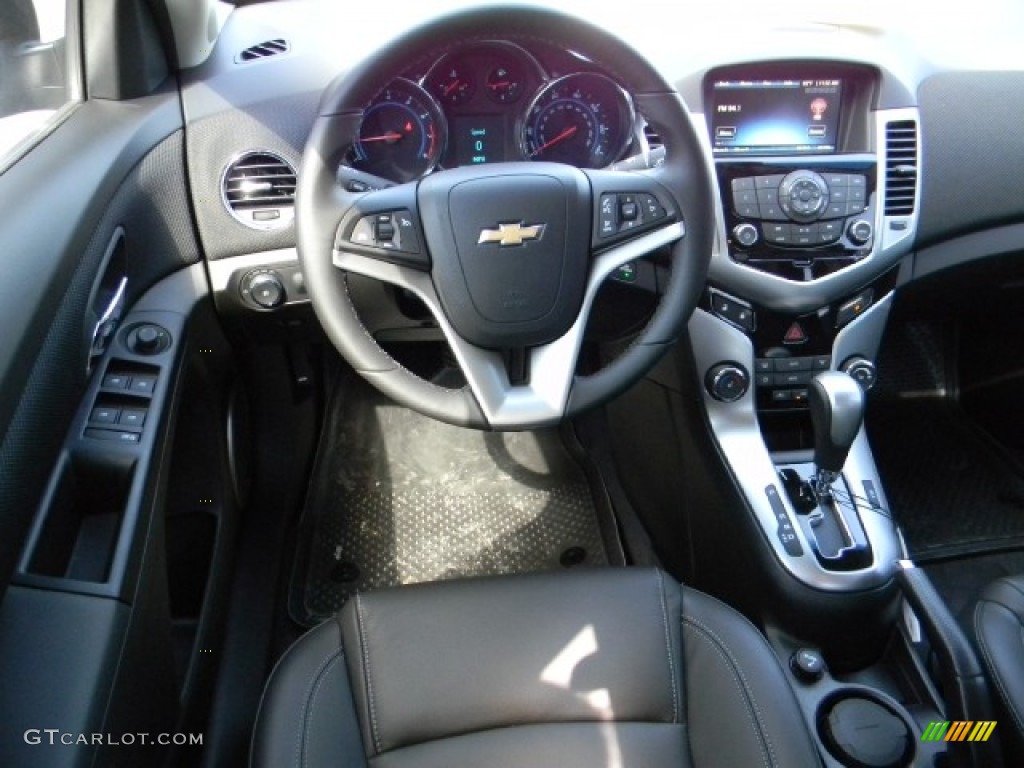 2012 Chevrolet Cruze LTZ/RS Jet Black Dashboard Photo #58224966