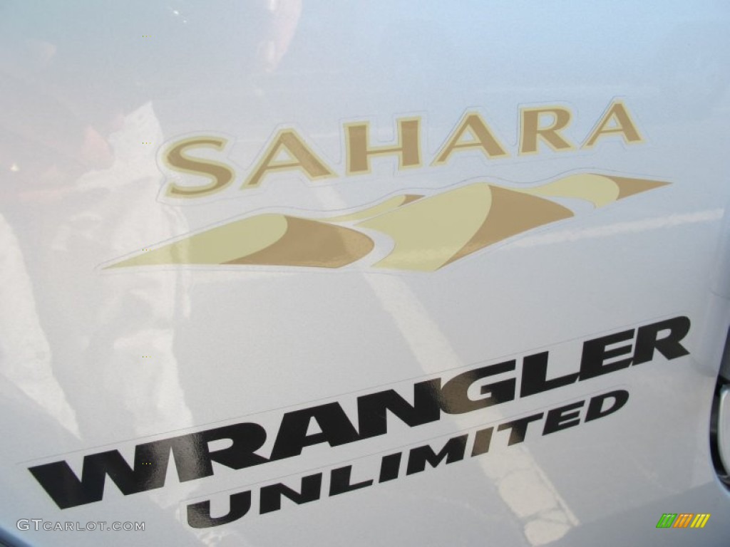 2012 Jeep Wrangler Unlimited Sahara 4x4 Marks and Logos Photo #58225097