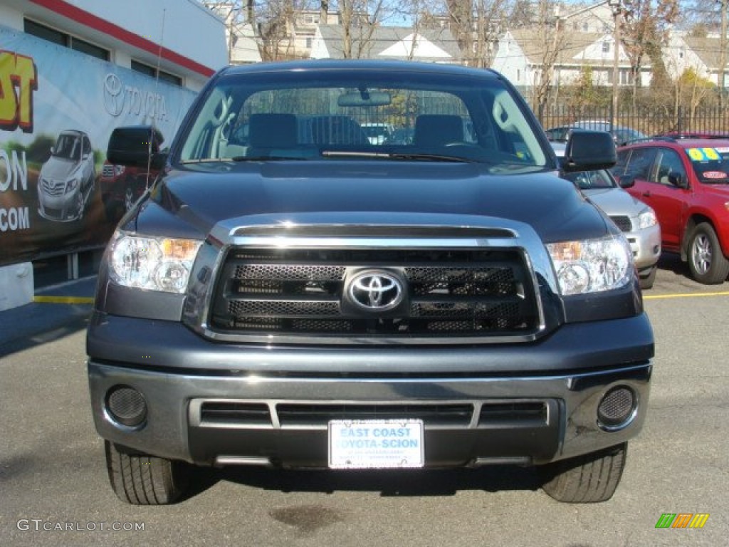 2010 Tundra Regular Cab 4x4 - Slate Gray Metallic / Graphite Gray photo #2