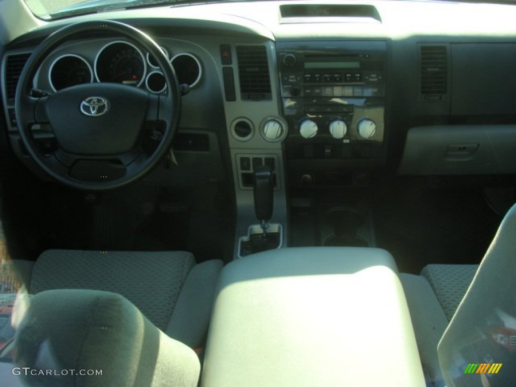 2010 Tundra Regular Cab 4x4 - Slate Gray Metallic / Graphite Gray photo #9