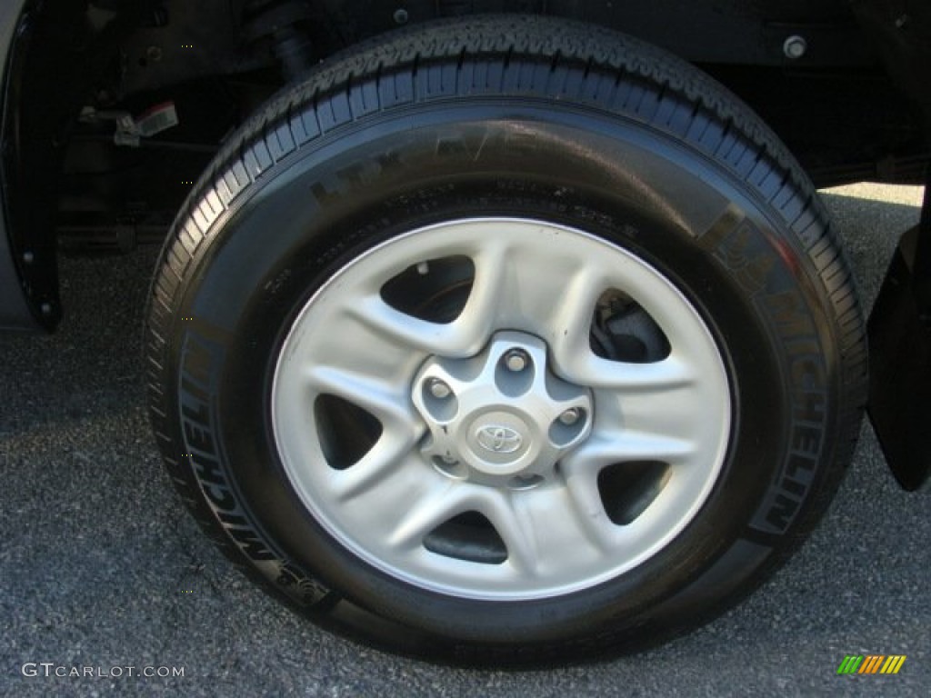 2010 Tundra Regular Cab 4x4 - Slate Gray Metallic / Graphite Gray photo #14